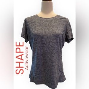 SHAPE, Sz L, Blue, Trail Active Tee - NWT